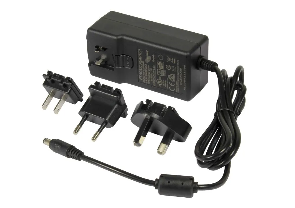 ALLNET Ersatznetzteil 12V/5A EU Type schwarz mit Adapter EU,US,UK ALLNET Ersatznetzteil 12V/5A EU Type schwarz mit Adapter EU,US,UK