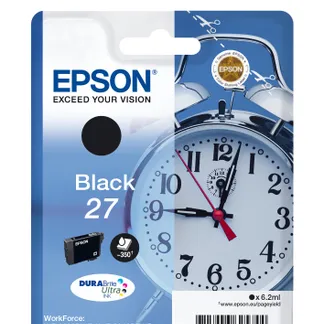 Epson Alarm clock Singlepack Black 27 DURABrite Ultra Ink Epson Alarm clock Singlepack Black 27 DURABrite Ultra Ink