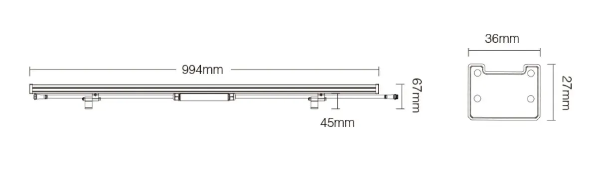MiBoxer RL5-24 LED Garden Wall Washer 24W RGB+CCT 2.4G IP66 24V – Bild 5