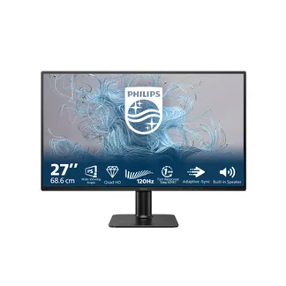 Philips 2000 series 27E2N2500/00 Computerbildschirm 68,6 cm (27″) 2560 x 1440 Pixel Quad HD LCD Schwarz Philips 2000 series 27E2N2500/00 Computerbildschirm 68,6 cm (27″) 2560 x 1440 Pixel Quad HD LCD Schwarz