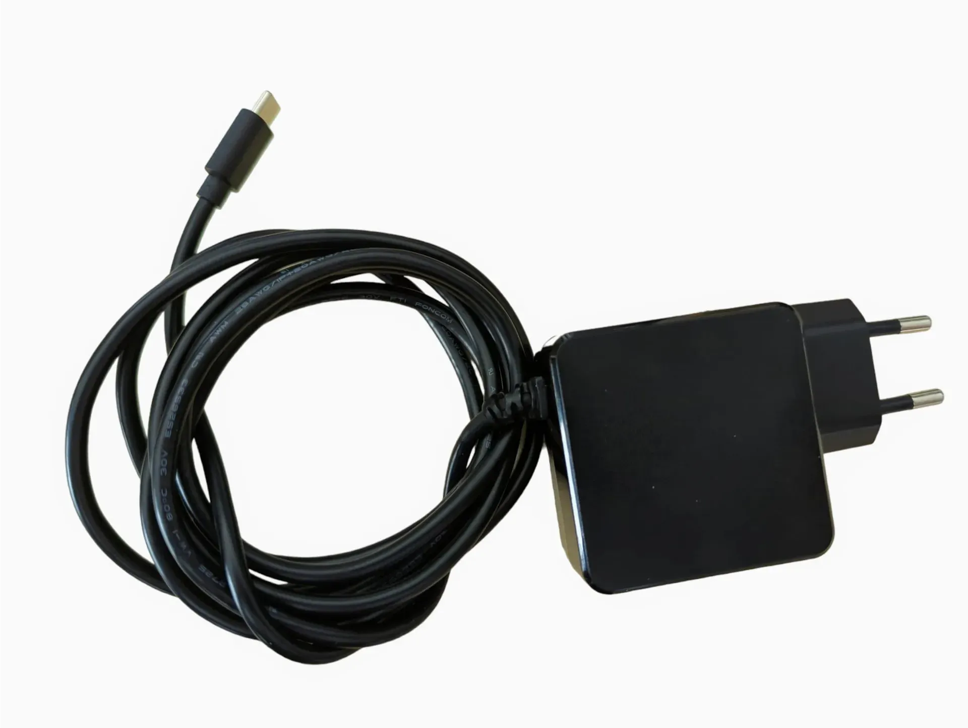 ALLNET Ersatznetzteil QC USB-C PD GaN Netzteil Power Supply 45 Watt 1x USB Typ-C mit 2m festem Kabel**EU PLUG** ALLNET Ersatznetzteil QC USB-C PD GaN Netzteil Power Supply 45 Watt 1x USB Typ-C mit 2m festem Kabel**EU PLUG**