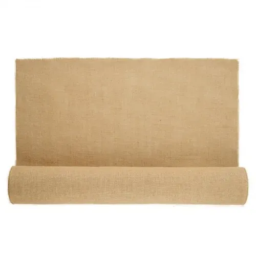 VEVOR Jute Stoff, Sackleinen-Stoffrolle, 50x50 hochdichte breite natürliche Sackleinen-Stoffrollen, 1016mmx22,86m, für Dekoration, Handwerk, Hochzeit, Gartenarbeit, Pflanzen- & Baumwinterabdeckung – Bild 8