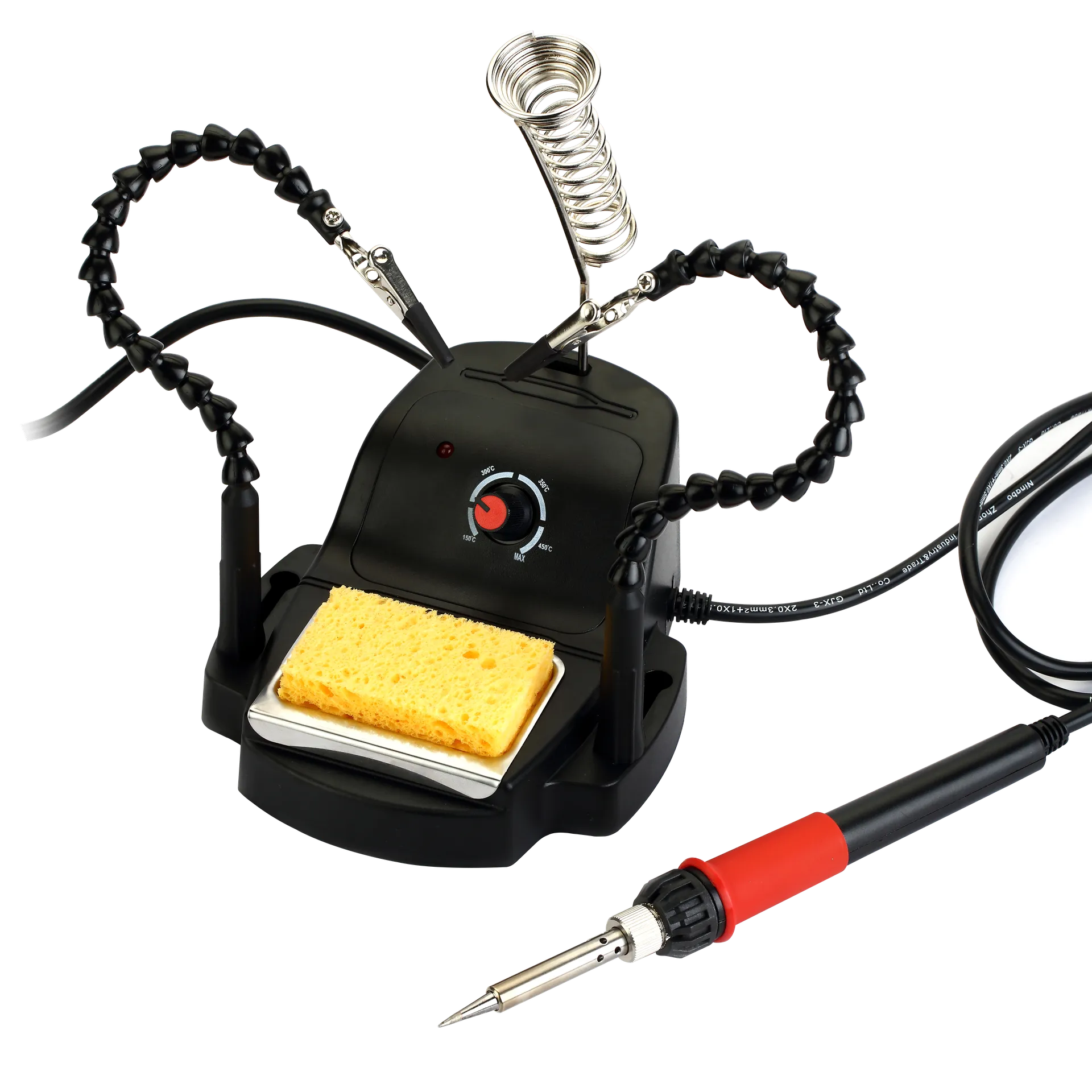 Lötstation McPower “MLS-898“ 160-480°C, 60W, mit zwei helfenden Händen Lötstation McPower “MLS-898“ 160-480°C, 60W, mit zwei helfenden Händen