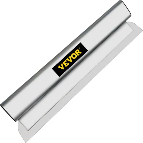 VEVOR Dekorspachtel 60 cm x 13,8 cm x 5,4 cm Breitspachtel, 0,68 kg Trockenbau Flächenspachtel, 0,5 mm Klingenstärke Fassadenspachtel aus Edelstahl, Gipserspachtel zum Verputzen von Wänden & Decken VEVOR Dekorspachtel 60 cm x 13,8 cm x 5,4 cm Breitspachtel, 0,68 kg Trockenbau Flächenspachtel, 0,5 mm Klingenstärke Fassadenspachtel aus Edelstahl, Gipserspachtel zum Verputzen von Wänden & Decken