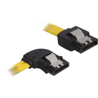 SATA Kabel gerade > nach links gewinkelt SATA Kabel gerade > nach links gewinkelt