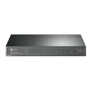 TP-Link Switch full managed Layer2 10 Port • 8x 1 GbE • PoE Budget 61 Watt • 8x PoE at • 2x SFP • 10” • Lüfterlos, Omada • SG2210P TP-Link Switch full managed Layer2 10 Port • 8x 1 GbE • PoE Budget 61 Watt • 8x PoE at • 2x SFP • 10” • Lüfterlos, Omada • SG2210P