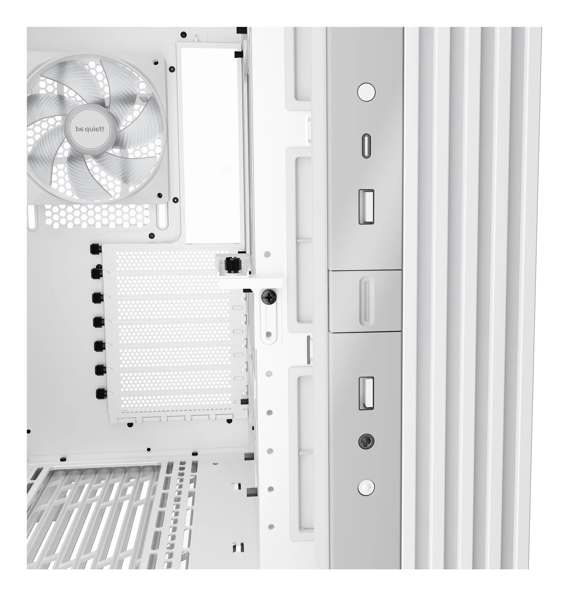be quiet! LIGHT BASE 600 DX White Midi Tower Weiß – Bild 6