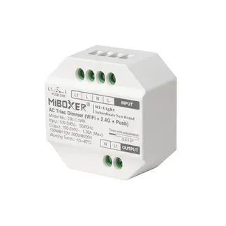 MiBoxer TRI-C1WR LED Dimmer Controller AC TRIAC WiFi+2,4G+Push MiBoxer TRI-C1WR LED Dimmer Controller AC TRIAC WiFi+2,4G+Push