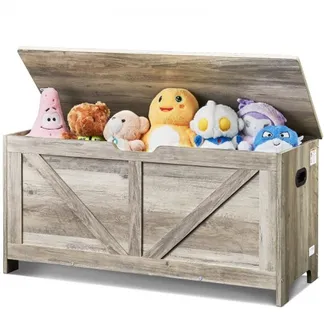 VEVOR Kindersitzbank Spielzeug Aufbewahrungsbank, Sitzbank mit Stauraum Kinder Spielzeugkiste, Spielzeug Aufbewahrung, Spielzeugkiste mit Klappdeckel und Sicherheitsscharnier, 990 x 395 x 480 mm VEVOR Kindersitzbank Spielzeug Aufbewahrungsbank, Sitzbank mit Stauraum Kinder Spielzeugkiste, Spielzeug Aufbewahrung, Spielzeugkiste mit Klappdeckel und Sicherheitsscharnier, 990 x 395 x 480 mm