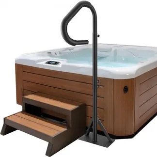 VEVOR Whirlpool Handlauf 272kg Tragfähigkeit Spa-Geländer aus Aluminiumlegierung Pool Handlauf Höhenverstellbar von 122,92 bis 160cm Haltegriff Einstiegshilfe 360° drehbar für Schwimmbäder Whirlpools VEVOR Whirlpool Handlauf 272kg Tragfähigkeit Spa-Geländer aus Aluminiumlegierung Pool Handlauf Höhenverstellbar von 122,92 bis 160cm Haltegriff Einstiegshilfe 360° drehbar für Schwimmbäder Whirlpools