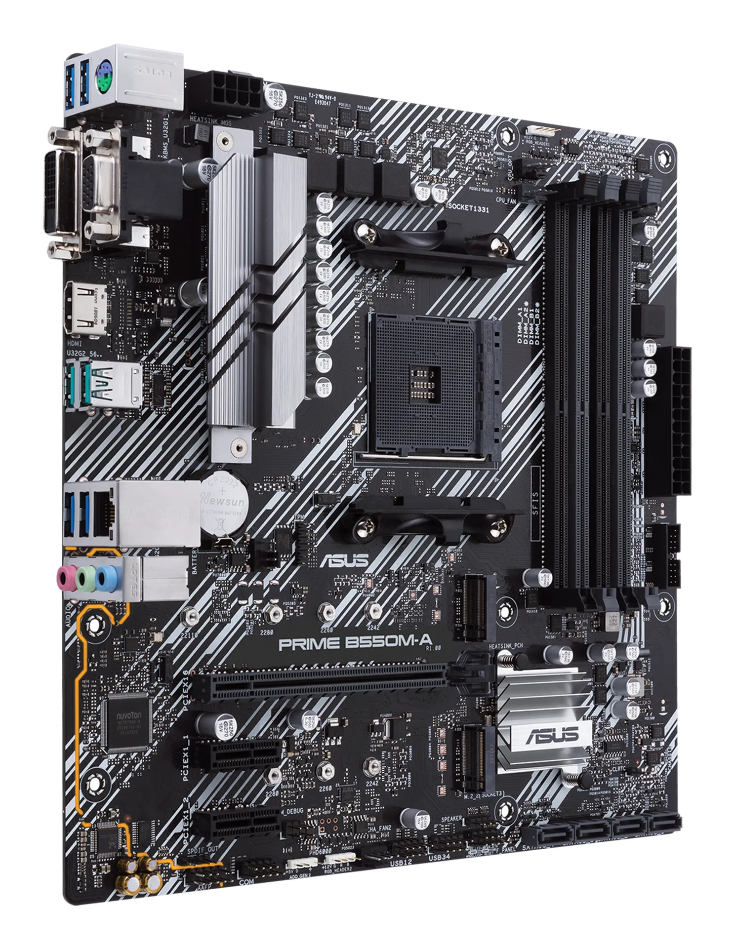 ASUS PRIME B550M-A AMD B550 Sockel AM4 micro ATX – Bild 2