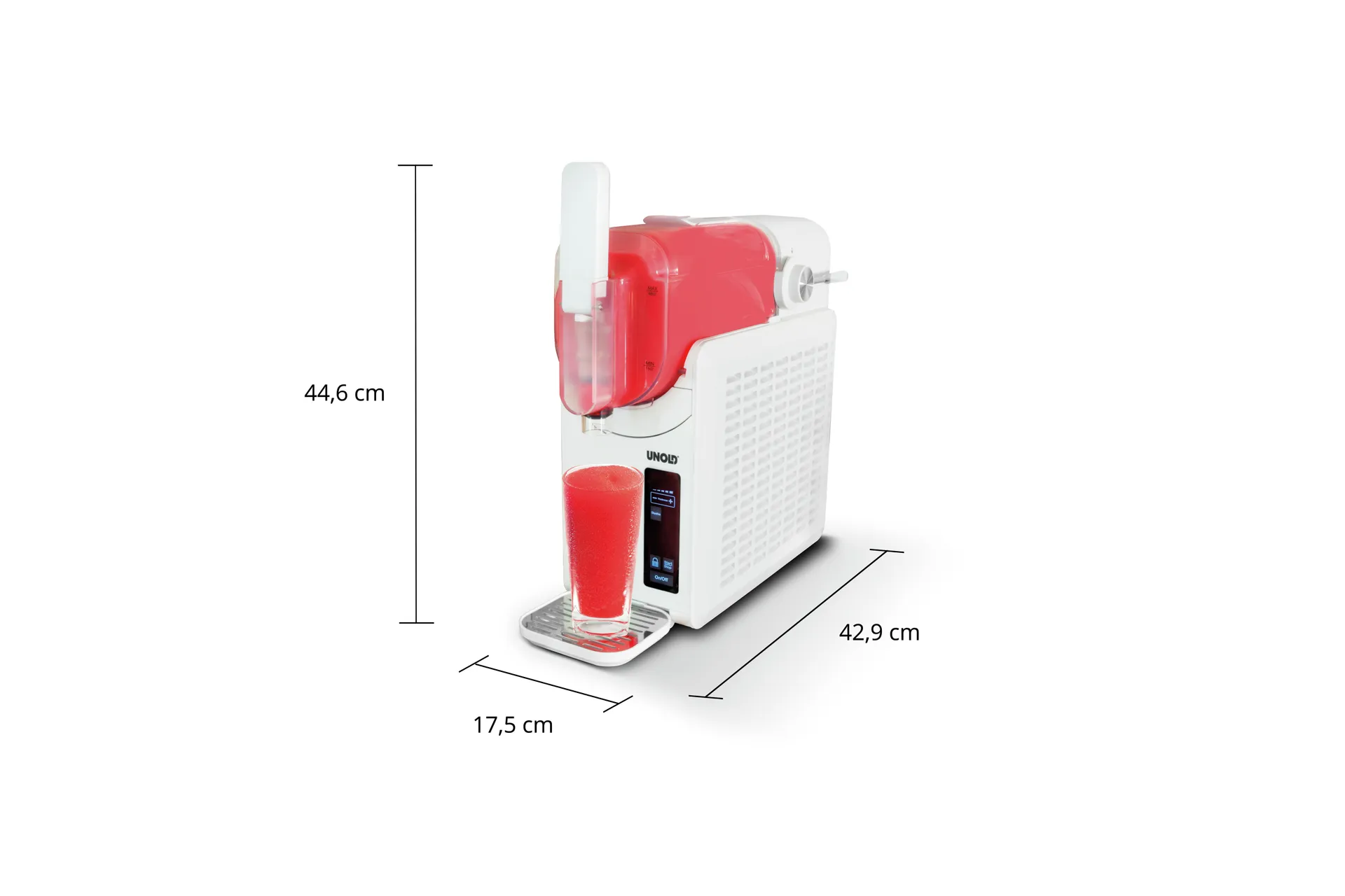 Unold Slush-Eismaschine Susi 48940 Kompressor Eismaschine 2 l 220 W Weiß – Bild 7