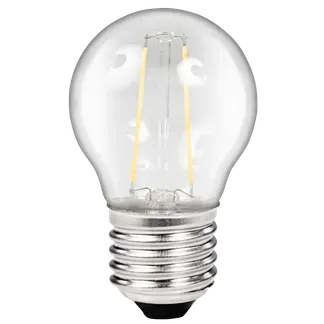 LED Filament Tropfenlampe McShine “Filed“, E27, 2W, 260Lm, warmweiß, klar LED Filament Tropfenlampe McShine “Filed“, E27, 2W, 260Lm, warmweiß, klar