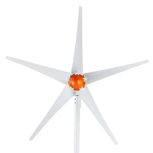 VEVOR 500 W Windkraftanlage 12 V Windgenerator 5-Blatt-Windkraftgenerator mit MPPT-Regler einstellbare Windrichtung und 2,5 m/s Startwindgeschwindigkeit geeignet für Zuhause Bauernhof Wohnmobile Boote – Bild 9