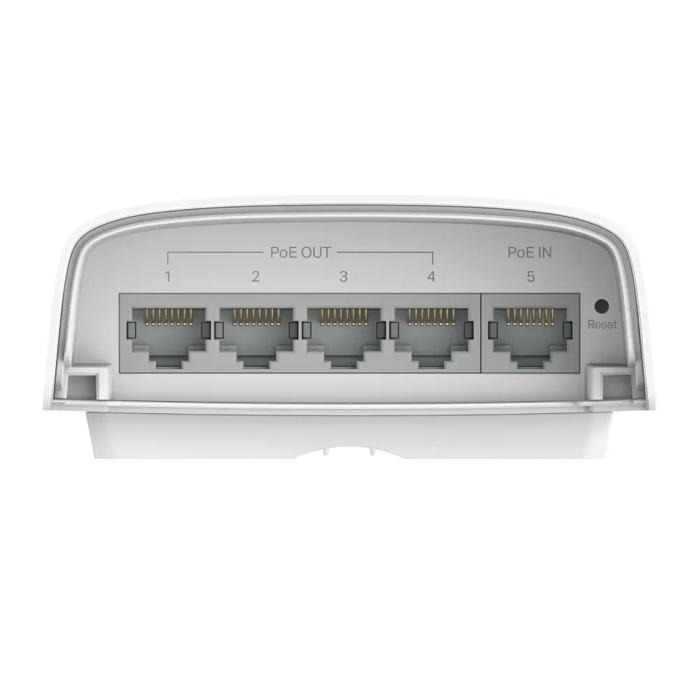 Omada by tp-link Switch smart managed Layer2 5 Port • 4x 1 GbE • 64w PoE Budget • 4x PoE at • 1x POE-in bt • Omada • SG2005P-PD – Bild 2