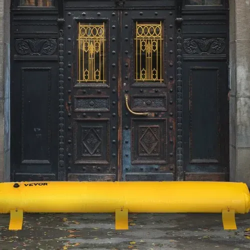 VEVOR Flutbeutel, Wiederverwendbare PVC-Wasserableitungsrohre, leicht, mit ausgezeichneter wasserdichter Wirkung, verwendet für Türen, Garagen, Gelb – Bild 7