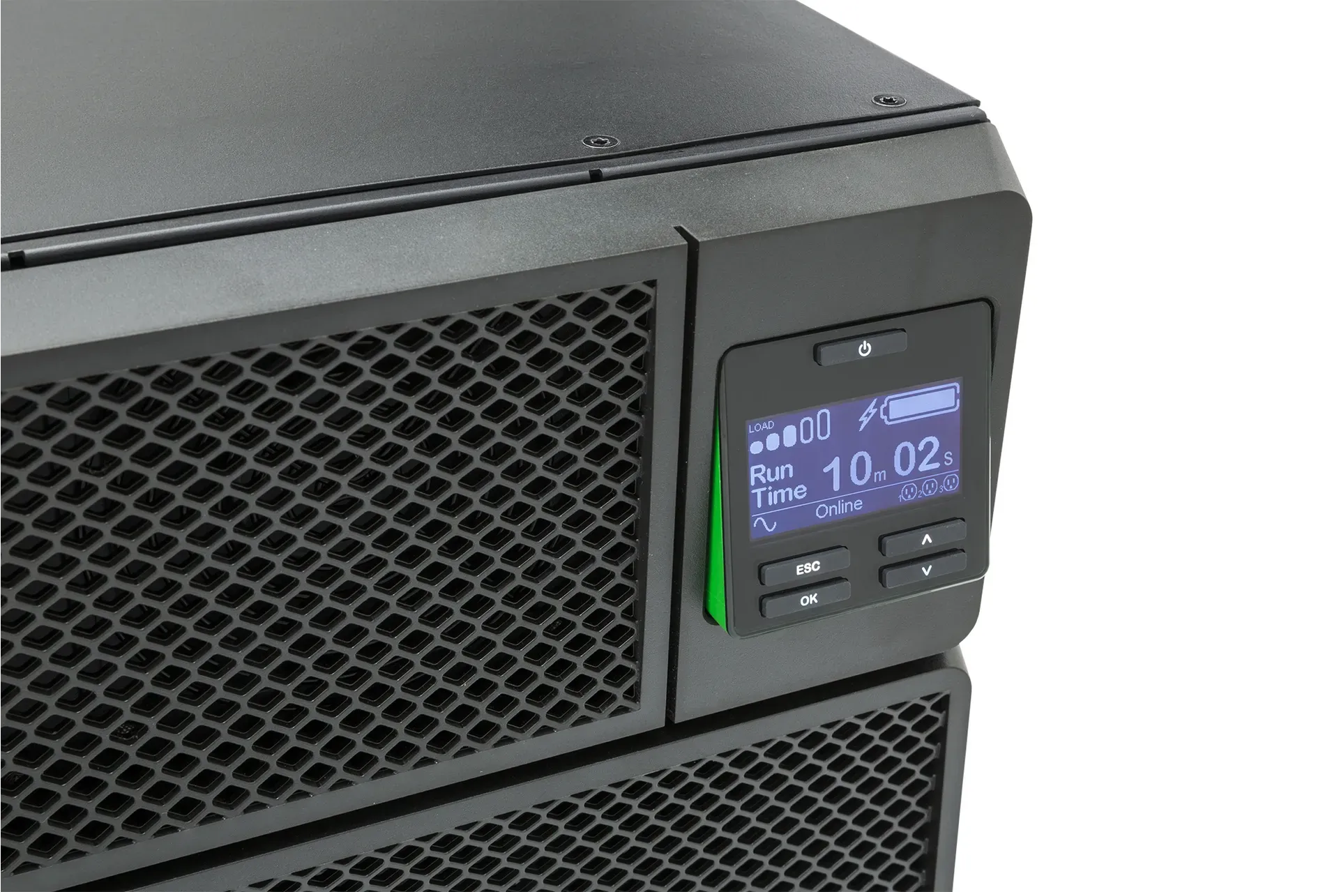 APC Smart-UPS On-Line SRT5KRMXLI - 5000VA, 6x C13, 4x C19 Ausgang, Rack-montierbar, eingebettetes NMC – Bild 5