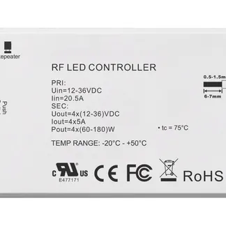 Synergy 21 LED Serie EOS 05 4-Kanal PWM Dimmer Controller Synergy 21 LED Serie EOS 05 4-Kanal PWM Dimmer Controller
