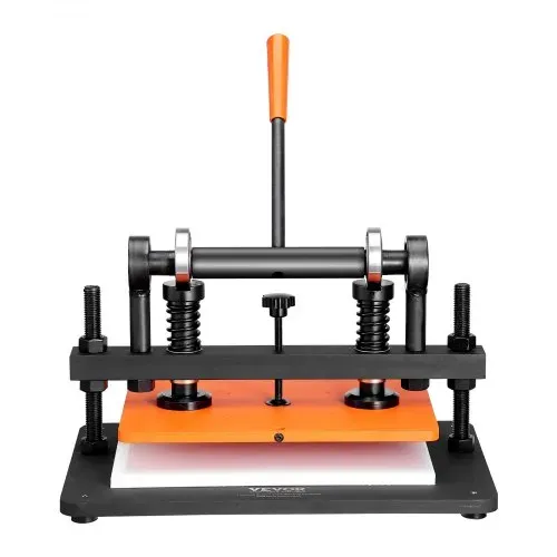 VEVOR Leder Stanzmaschine Manuelle Lederschneidemaschine 36 x 26 cm, Leder Prägemaschine 1,5 t Belastbare Leder-Stanzmaschine Geeignet für Leder, PVC/EVA-Schaumstoff, nicht Klebende Materialien – Bild 9