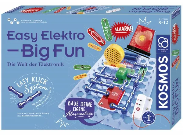 Kosmos Easy Elektro – Big Fun Entdecke die Welt der Elektronik Kosmos Easy Elektro – Big Fun Entdecke die Welt der Elektronik