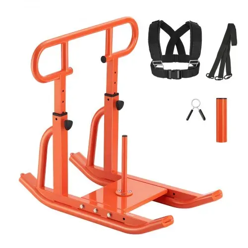 VEVOR Gewichtsschlitten Kraftschlitten Krafttrainingsschlitten zur Verbesserung der Geschwindigkeit bei sportlichen Übungen, Fitnessgerät mit Griff, kompatibel mit 25/51 mm Gewichtsscheiben VEVOR Gewichtsschlitten Kraftschlitten Krafttrainingsschlitten zur Verbesserung der Geschwindigkeit bei sportlichen Übungen, Fitnessgerät mit Griff, kompatibel mit 25/51 mm Gewichtsscheiben