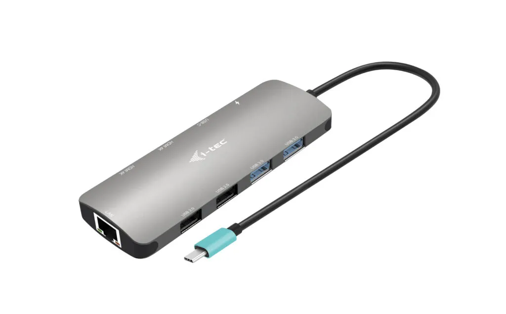 i-tec USB-C Metal Nano 2x Display Docking Station + Power Delivery 100 W i-tec USB-C Metal Nano 2x Display Docking Station + Power Delivery 100 W