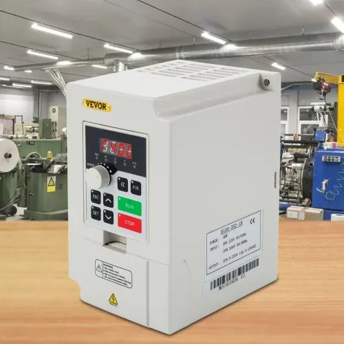 VEVOR Variabler Frequenzumrichter 220 V, 3 kW, 4PS, Variable Inverter, VFD Drehzahlregler, CNC Umrichter -5~40 °C, Vibration < 0,5 G, Ein-/Ausgangsstrom 0-14 A, Eingang 1 oder 3 Phasen, VFD Wandler – Bild 7