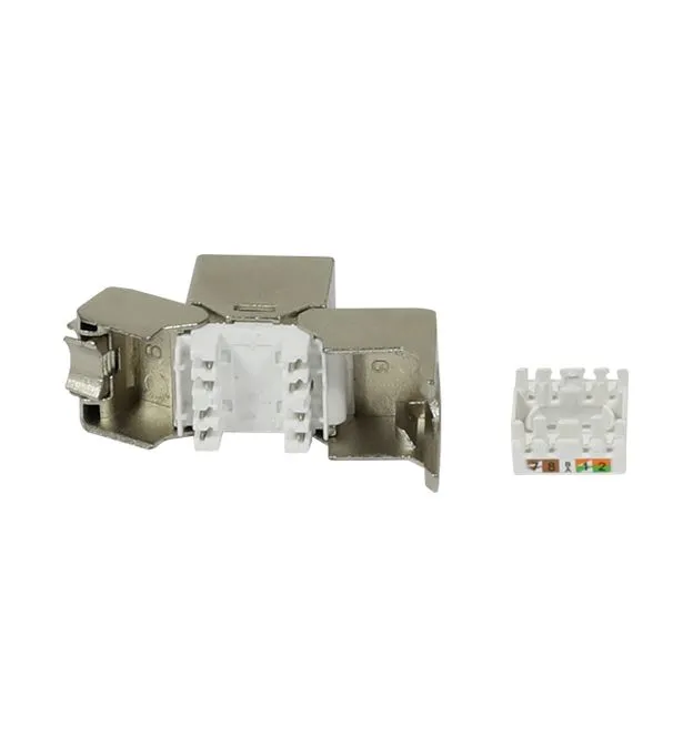 Keystone, Modul, TP-Buchse(RJ45), CAT6A, 500MHz, Short, mit Kabelklemme, Synergy 21, – Bild 5