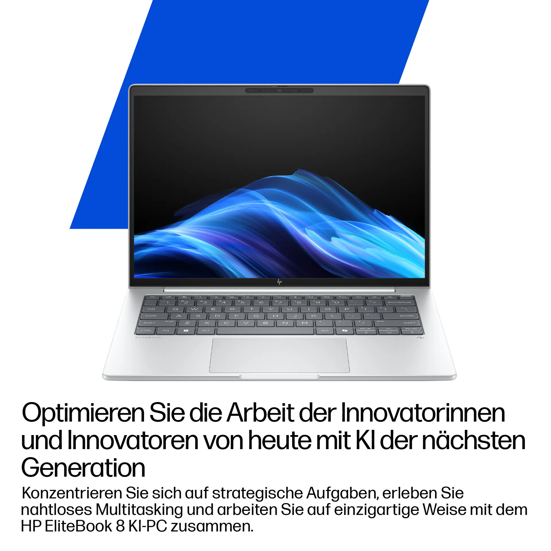 HP EliteBook 8 G1a Next Gen AI PC Copilot+ PC AMD Ryzen AI 5 340 Laptop 35,6 cm (14") 2.5K 32 GB DDR5-SDRAM 512 GB SSD Wi-Fi 7 (802.11be) Windows 11 Pro Silber – Bild 7