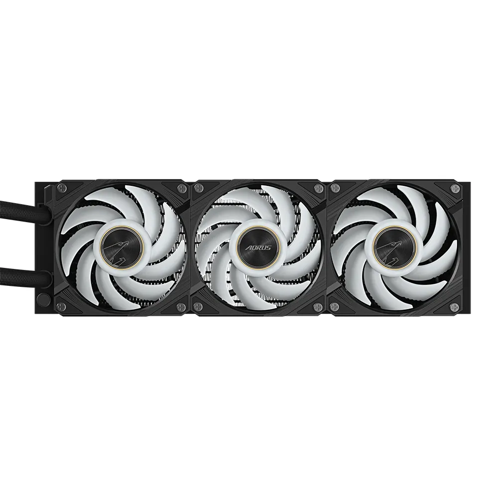 GIGABYTE AORUS WATERFORCE X II 360 AIO Flüssigkeits-CPU-Kühler - 3x120mm ARGB-Lüfter, Vollfarb-LCD, DAISY-CHAIN, kompatibel mit Intel LGA 1851 und AMD AM5 – Bild 5