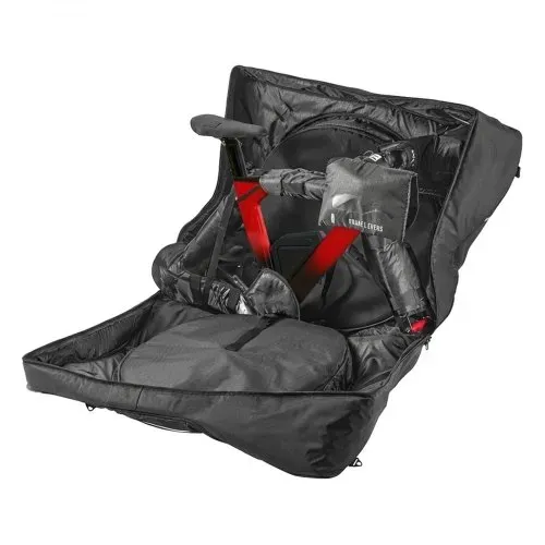 VEVOR Fahrrad Transporttasche, Triathlon-Fahrradtasche mit TSA-Schloss & Doppelreißverschluss, bis max. 106 cm Radstand, für Reisen, Outdoor-Aktivitäten, Zug-, Flugzeug- & U-Bahn-Transport – Bild 9