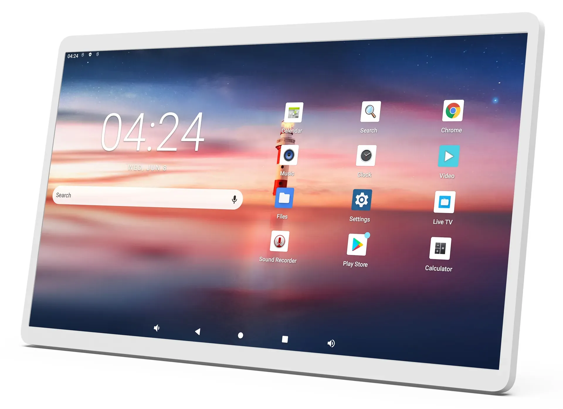 ALLNET High Performance Display 32 Zoll, Android 13, RK3588, HDMI In, Farbe weiß ohne PoE – Bild 2