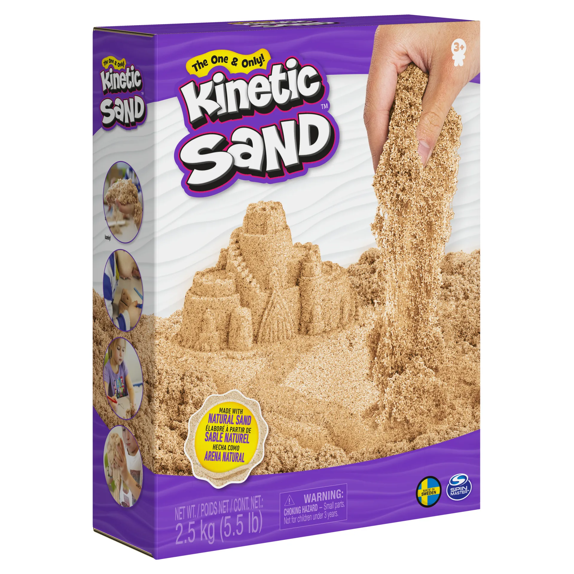 Kinetic Sand Naturbraun, 2,5 kg – Bild 6