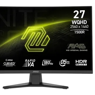 MSI MAG 275CQFDE E18 Computerbildschirm 68,6 cm (27″) 2560 x 1440 Pixel Wide Quad HD Schwarz MSI MAG 275CQFDE E18 Computerbildschirm 68,6 cm (27″) 2560 x 1440 Pixel Wide Quad HD Schwarz