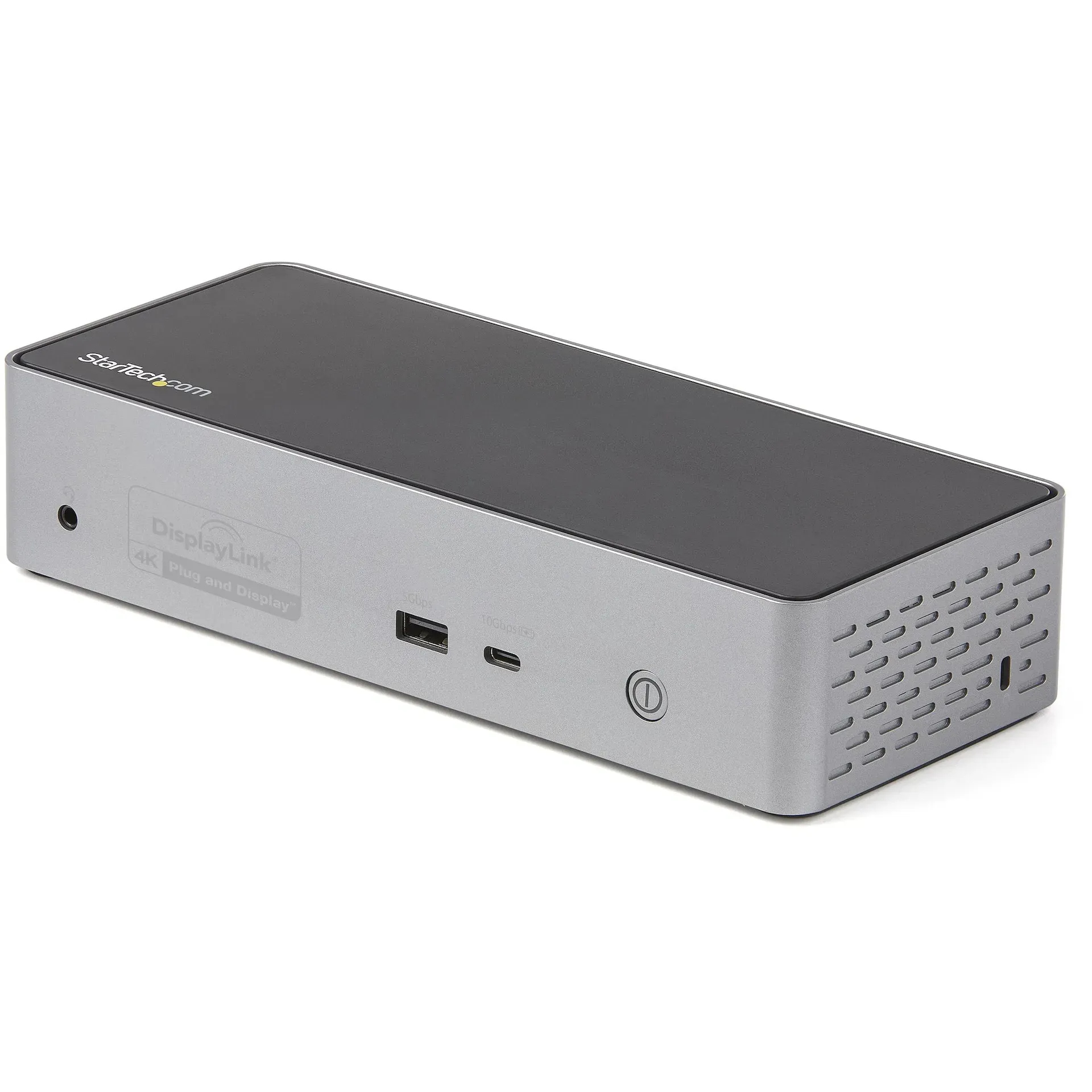 StarTech.com USB C Dockingstation für 4 monitore – 4K 60Hz Hybrid Notebook Dock DisplayPort 1.4 & HDMI 2.0 – Universal USB-C/Thunderbolt Laptop Dock mit 100W PD – USB Hub mit 1x USB-C & 3x USB-A, GbE, Audio StarTech.com USB C Dockingstation für 4 monitore – 4K 60Hz Hybrid Notebook Dock DisplayPort 1.4 & HDMI 2.0 – Universal USB-C/Thunderbolt Laptop Dock mit 100W PD – USB Hub mit 1x USB-C & 3x USB-A, GbE, Audio