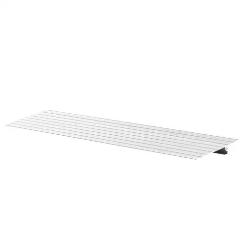 VEVOR Türschwellenrampe, 196x864x26 mm, Rollstuhlrampe aus Aluminiumlegierung mit einer Tragkraft von 360 kg, Bordsteinrampe für Heimtreppen für Rollstühle Roller Gehhilfen Fahrräder Dreiräder – Bild 9