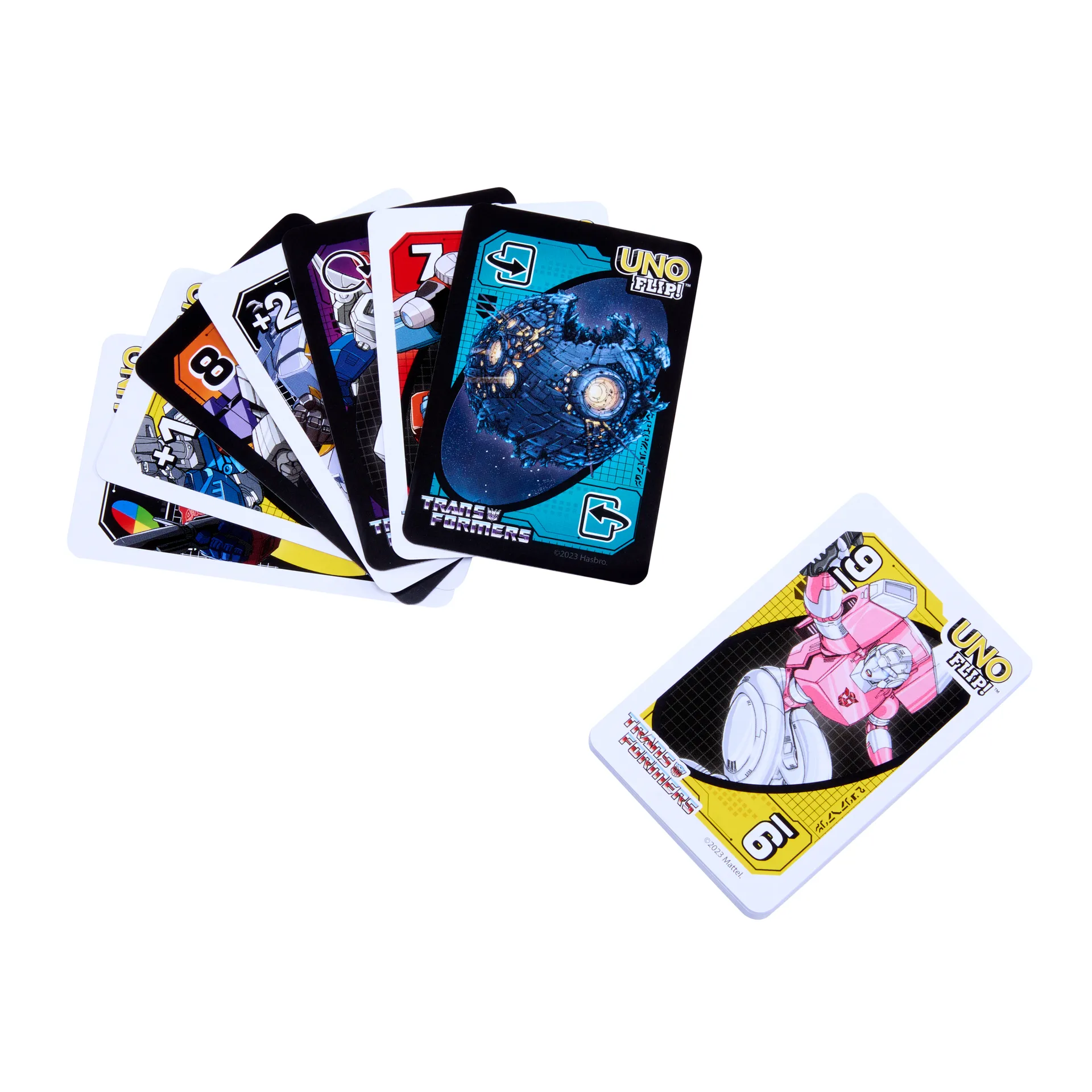 Games UNO Flip Transformers Kartenspiel für Kinder und Familienabende – Bild 3
