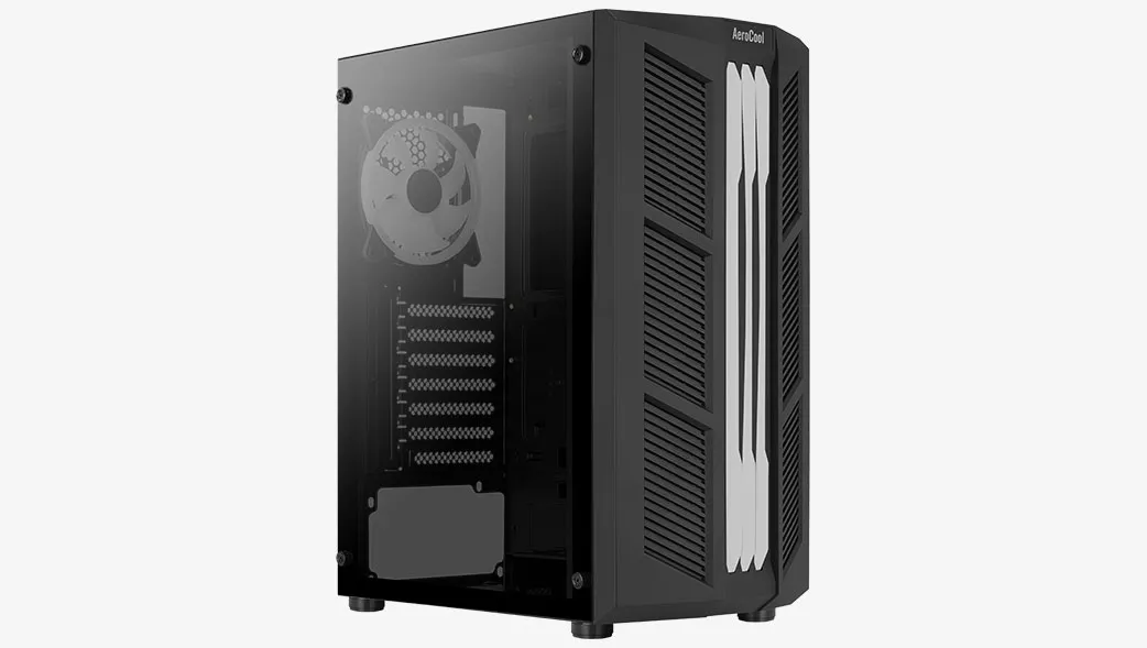 Aerocool Prime-G-BK-v2 Midi Tower Schwarz – Bild 3