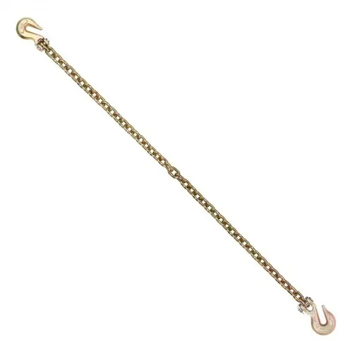 VEVOR G80 Transport-Binderkette, 5/16 Zoll x 10,3 Fuß, 2er-Pack Abschleppkette mit Gabelkopf-Greifhaken, 4900 lbs sichere Arbeitslast, Hochleistungs-Forstkette für den Transport von Abschlepp-LKW-Bindeausrüstung – Bild 8