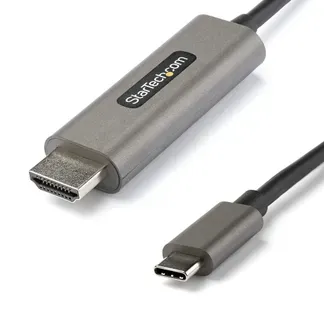 StarTech.com 2m USB C auf HDMI Kabel 4K 60Hz mit HDR10 – Ultra HD USB Typ-C auf 4K HDMI 2.0b Video Adapter Kabel – USB-C auf HDMI HDR Monitor/Display Konverter – DP 1.4 Alt Mode HBR3 StarTech.com 2m USB C auf HDMI Kabel 4K 60Hz mit HDR10 – Ultra HD USB Typ-C auf 4K HDMI 2.0b Video Adapter Kabel – USB-C auf HDMI HDR Monitor/Display Konverter – DP 1.4 Alt Mode HBR3