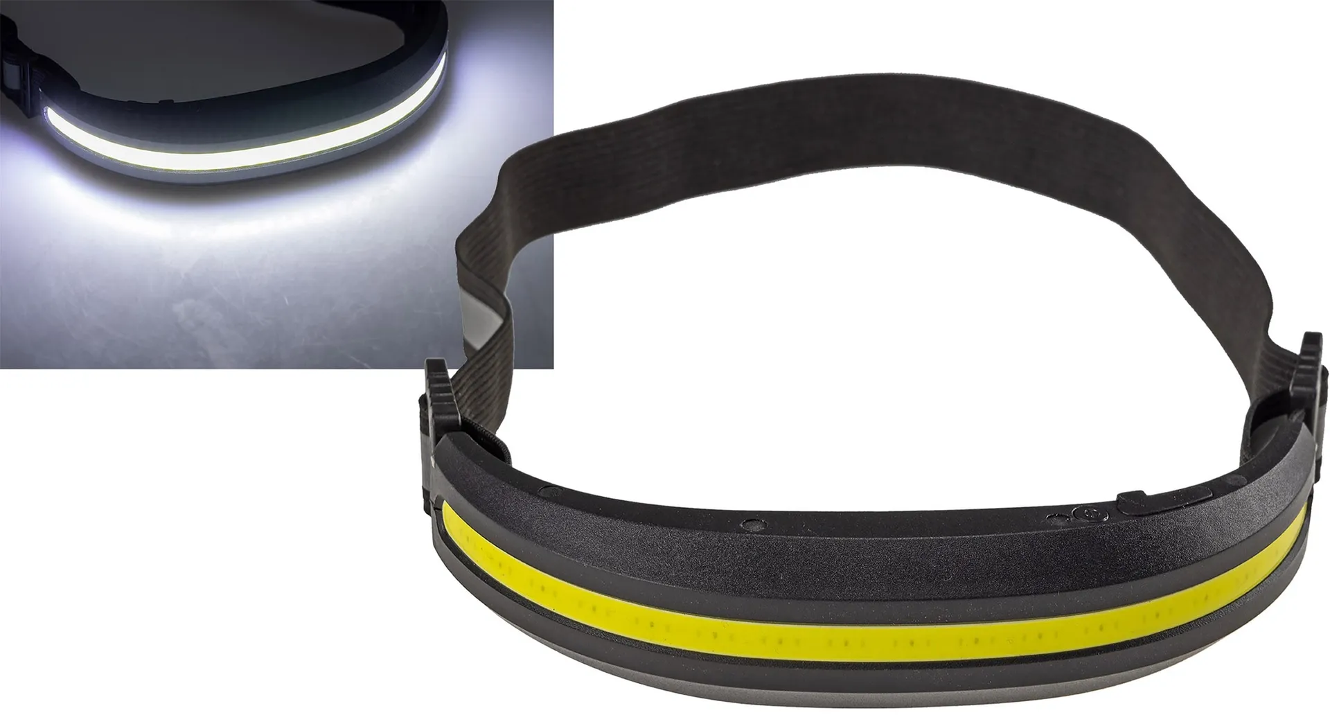 LED-Stirnlampe mit Akku „CTH-8“ 5W, 400 Lumen, 230° Ausleuchtung, USB-C LED-Stirnlampe mit Akku „CTH-8“ 5W, 400 Lumen, 230° Ausleuchtung, USB-C