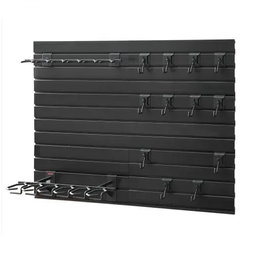 VEVOR Waffenwandhalterung für 6 Gewehre & 6 Pistolen & Waffenzubehör, Gewehrhalter mit G-Haken, Gewehrregal aus Kohlenstoffstahl (Rahmen) & PVC (Rückwand), Waffenaufbewahrung Modulares Waffenregal – Bild 8