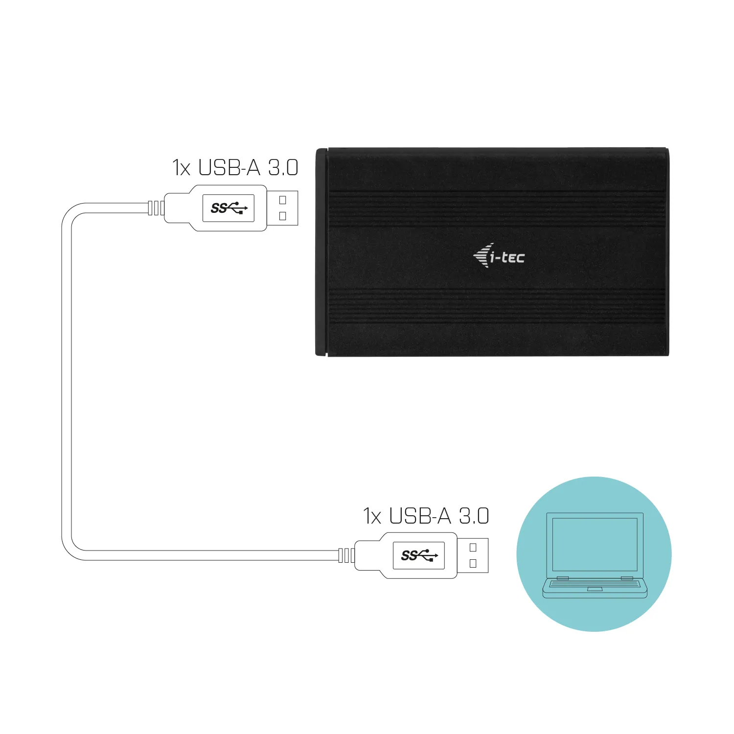 i-tec Advance MySafe AluBasic 2.5" USB 3.0 – Bild 7