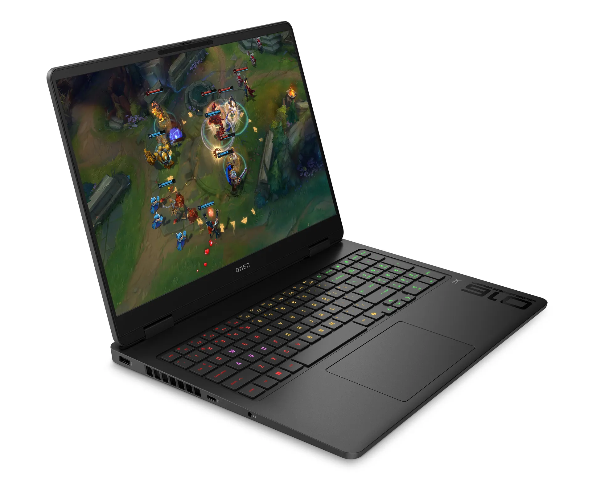 HP OMEN Gaming 16-ap0192ng AMD Ryzen™ 9 8940HX Laptop 40,6 cm (16") 2K 16 GB DDR5-SDRAM 1 TB SSD NVIDIA GeForce RTX 5070 Wi-Fi 6 (802.11ax) FreeDOS Schwarz – Bild 2