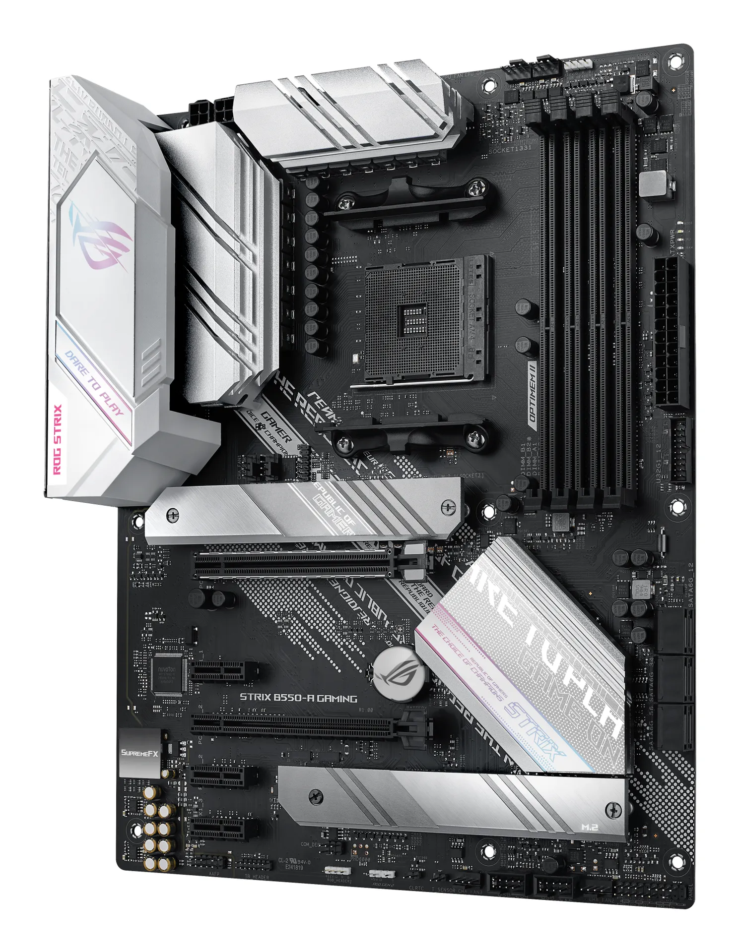 ASUS ROG STRIX B550-A GAMING AMD B550 Sockel AM4 ATX – Bild 3