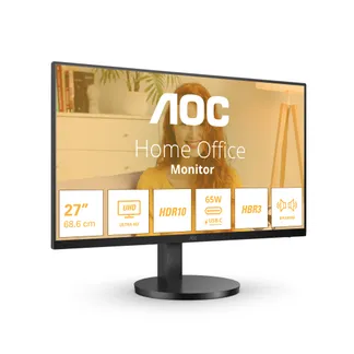AOC B3 U27B3CF Computerbildschirm 68,6 cm (27″) 3840 x 2160 Pixel 4K Ultra HD LCD Schwarz AOC B3 U27B3CF Computerbildschirm 68,6 cm (27″) 3840 x 2160 Pixel 4K Ultra HD LCD Schwarz
