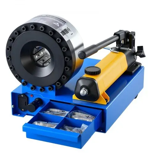 VEVOR Schlauch Crimper, Schlauch-Crimpwerkzeug mit 8 Matrizen & einem Crimpbereich von 6 bis 28 mm, für Niederdruck- & Hochdruck-Ölleitungen, Gas-/Wasser-/Klimaanlagenschläuche & Kabelverbindungen – Bild 9