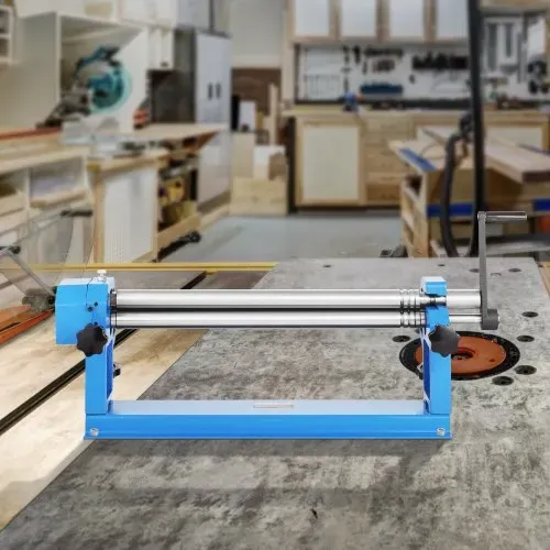 VEVOR Rundbiegemaschine 890x230x305 mm, Rundbiegegerät 610 mm Formbreite, Blechbiegemaschine, mit 2 abnehmbaren Rollen für kohlenstoffarmes Stahl-Kupfer-Blech Aluminiumlegierungsblech – Bild 7