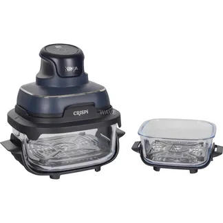 CRISPi 4-in-1 tragbare Glas-Heißluftfritteuse „Cyber Space“ CRISPi 4-in-1 tragbare Glas-Heißluftfritteuse „Cyber Space“