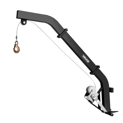 VEVOR Game Hoist zur Baummontage, Tragkraft 160 kg, Wildhebezeug mit Ratschengurt, Hochleistungs-Hirschaufhänger zum Häuten, Säubern, Aufhängen von Wildtieren, 1200 x 310 x 130 mm, Schwarz – Bild 10